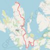 Itinéraire Skye Trail, distance, dénivelé, altitude, carte, profil, trace GPS