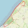 Itinéraire Randonnée en boucle du Cap Blanc-Nez à Wissant, distance, dénivelé, altitude, carte, profil, trace GPS