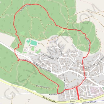 Itinéraire Le tour des Puechs, distance, dénivelé, altitude, carte, profil, trace GPS