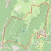 Itinéraire Trail de Vassieux, distance, dénivelé, altitude, carte, profil, trace GPS
