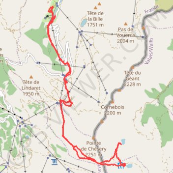 Itinéraire 2021-06-15 16:04:28, distance, dénivelé, altitude, carte, profil, trace GPS