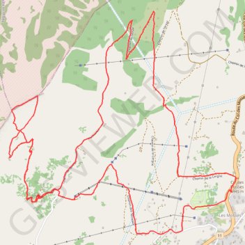Itinéraire Arête Dorchaux, distance, dénivelé, altitude, carte, profil, trace GPS