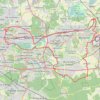 Itinéraire Chelles - Josigny - Chelles, distance, dénivelé, altitude, carte, profil, trace GPS