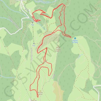 Itinéraire Les Signaraux, distance, dénivelé, altitude, carte, profil, trace GPS