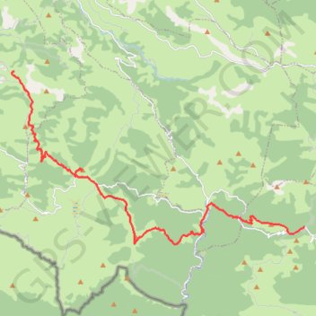 Itinéraire Kaskoleta Bagargi, distance, dénivelé, altitude, carte, profil, trace GPS