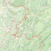 Itinéraire L'Echappée Jurassienne, distance, dénivelé, altitude, carte, profil, trace GPS