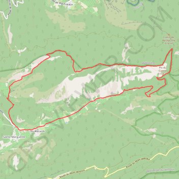 Itinéraire Pic du Comte, distance, dénivelé, altitude, carte, profil, trace GPS