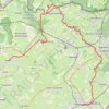 Itinéraire Aubel, Hombourg, Plombières, Moresnet, Welkenraedt, distance, dénivelé, altitude, carte, profil, trace GPS