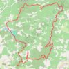 Itinéraire Les Ocres de Mormoiron, distance, dénivelé, altitude, carte, profil, trace GPS