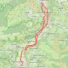 Itinéraire Argelès-Gazost - Lourdes. - 21736 - UtagawaVTT.com, distance, dénivelé, altitude, carte, profil, trace GPS