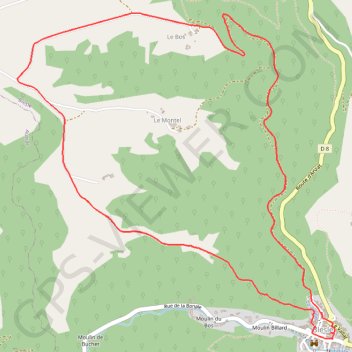 Itinéraire Saint Pierre de blesle à saint Pierre de blesle par Gr41, distance, dénivelé, altitude, carte, profil, trace GPS