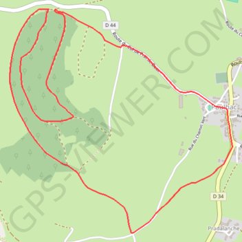 Itinéraire Puy de Mercou, distance, dénivelé, altitude, carte, profil, trace GPS