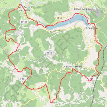 Itinéraire Circuit-08-Rouge-28km-441m, distance, dénivelé, altitude, carte, profil, trace GPS