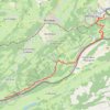 Itinéraire Grande Traversée du Jura (GTJ) - Villers le Lac - Les Seignes, distance, dénivelé, altitude, carte, profil, trace GPS