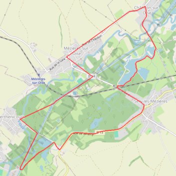Itinéraire NewTrack, distance, dénivelé, altitude, carte, profil, trace GPS