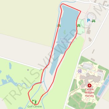 Itinéraire Parcours 5 - Enfants, distance, dénivelé, altitude, carte, profil, trace GPS