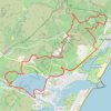 Itinéraire Les Garrigues, distance, dénivelé, altitude, carte, profil, trace GPS