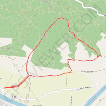 Itinéraire La Sauzière, distance, dénivelé, altitude, carte, profil, trace GPS