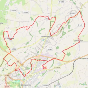 Itinéraire 31 km Domaine de la Guérie Gravel 2025, distance, dénivelé, altitude, carte, profil, trace GPS
