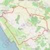 Itinéraire L'or du soir sur la Gironde, distance, dénivelé, altitude, carte, profil, trace GPS