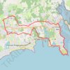 Itinéraire Carnac La Trinité, distance, dénivelé, altitude, carte, profil, trace GPS