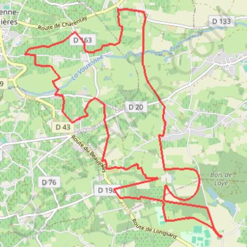 Itinéraire new, distance, dénivelé, altitude, carte, profil, trace GPS
