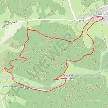 Itinéraire Bois du Monsieur, distance, dénivelé, altitude, carte, profil, trace GPS