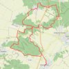 Itinéraire Le saut du Postillon - Dannemois, distance, dénivelé, altitude, carte, profil, trace GPS