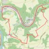 Itinéraire HASTIERE-Vélo-C4 Le grand Blaimont, distance, dénivelé, altitude, carte, profil, trace GPS