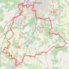 Itinéraire Vers Vivonne, distance, dénivelé, altitude, carte, profil, trace GPS