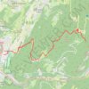 Itinéraire Fond froide - Luitel - Vizille, distance, dénivelé, altitude, carte, profil, trace GPS