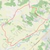 Itinéraire Crêtes salées - Menville, distance, dénivelé, altitude, carte, profil, trace GPS