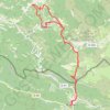 Itinéraire De Plaisians à Brantes, distance, dénivelé, altitude, carte, profil, trace GPS