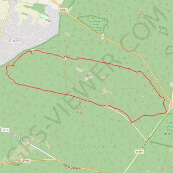 Itinéraire Marche Nordique autour des Gorges d'apremont, distance, dénivelé, altitude, carte, profil, trace GPS
