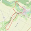 Itinéraire Autour de Boubers-sur-Canche, distance, dénivelé, altitude, carte, profil, trace GPS