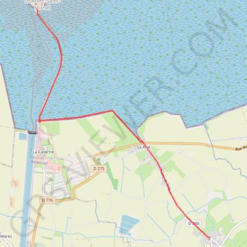 Itinéraire Pélerinage, distance, dénivelé, altitude, carte, profil, trace GPS