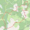 Itinéraire Mystérieuses Fontaines - Alleyrat - Pays de Haute Corrèze, distance, dénivelé, altitude, carte, profil, trace GPS