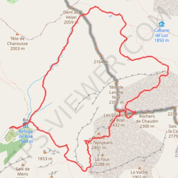 Itinéraire 05h33m36s11km, distance, dénivelé, altitude, carte, profil, trace GPS