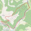 Itinéraire Les Orgues de Chadecol - Blesle, distance, dénivelé, altitude, carte, profil, trace GPS