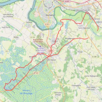 Itinéraire Ex voie ferrée et marais-6145610, distance, dénivelé, altitude, carte, profil, trace GPS