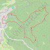 Itinéraire Le sentier des grottes - Lemberg, distance, dénivelé, altitude, carte, profil, trace GPS