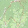 Itinéraire Le désert, distance, dénivelé, altitude, carte, profil, trace GPS