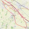 Itinéraire Ayguevisves depuis le Canal du Midi, distance, dénivelé, altitude, carte, profil, trace GPS