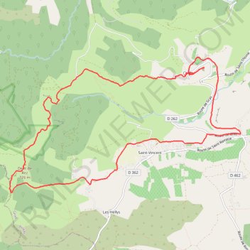 Itinéraire Piste 1, distance, dénivelé, altitude, carte, profil, trace GPS