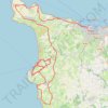 Itinéraire 1ère étape 2026, distance, dénivelé, altitude, carte, profil, trace GPS