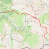 Itinéraire Barroude-Gèdre, distance, dénivelé, altitude, carte, profil, trace GPS