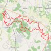 Itinéraire Rando vtt La forestière Montendre 2020, distance, dénivelé, altitude, carte, profil, trace GPS