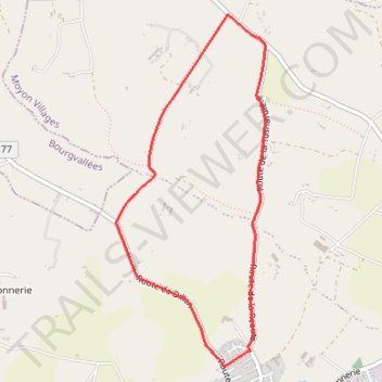 Itinéraire Moyonnaise 2025, distance, dénivelé, altitude, carte, profil, trace GPS