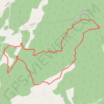 Itinéraire Saint Montan Font d'Urbe, distance, dénivelé, altitude, carte, profil, trace GPS