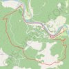 Itinéraire Circuit sud de Saint-Cirq-Lapopie, distance, dénivelé, altitude, carte, profil, trace GPS